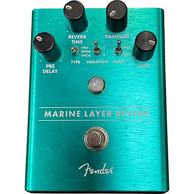 Used Fender MARINE LAYER REVERB Effect Pedal