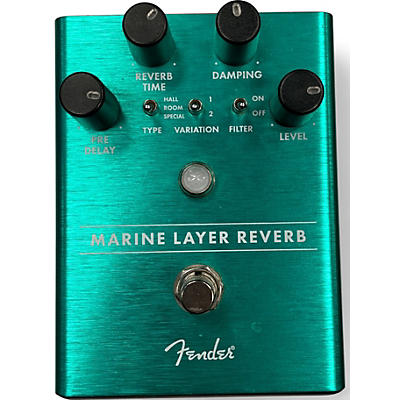 Used Fender MARINE LAYER REVERB Effect Pedal