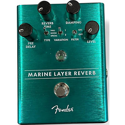 Used Fender MARINE LAYER REVERB Effect Pedal