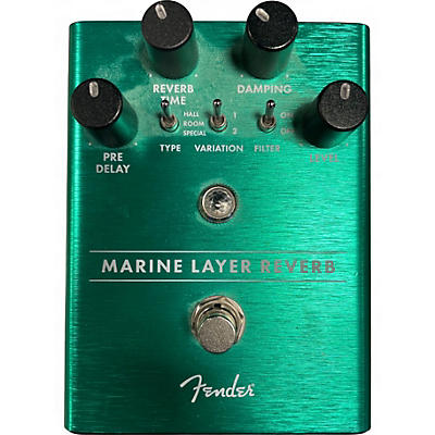 Used Fender MARINE LAYER REVERB Effect Pedal