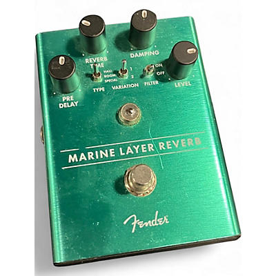 Used Fender MARINE LAYER REVERB Effect Pedal
