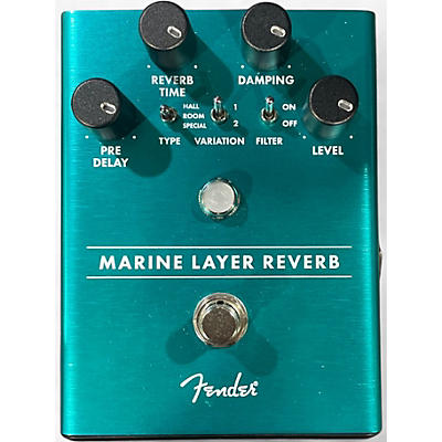 Used Fender MARINE LAYER REVERB Effect Pedal