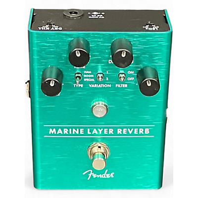 Used Fender MARINE LAYER REVERB Effect Pedal