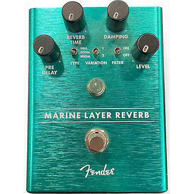 Used Fender MARINE LAYER REVERB Effect Pedal