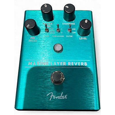 Used Fender MARINE LAYER REVERB Effect Pedal