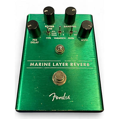 Used Fender MARINE LAYER REVERB Effect Pedal
