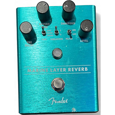 Used Fender MARINE LAYER REVERB Effect Pedal