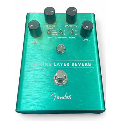 Used Fender MARINE LAYER REVERB Effect Pedal