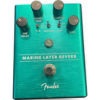 Used Fender MARINE LAYER REVERB Effect Pedal