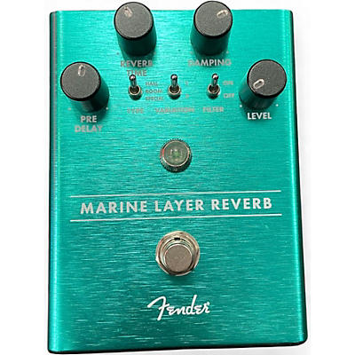 Used Fender MARINE LAYER REVERB Effect Pedal