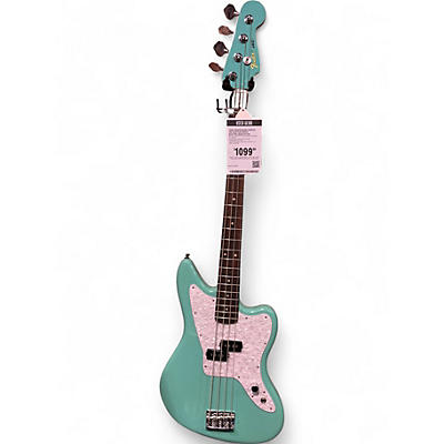Used Fender MARK HOPPUS JAG Seafoam Green Electric Bass Guitar