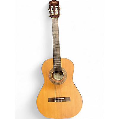 Used Fender MC-1 Natural Classical Acoustic Guitar