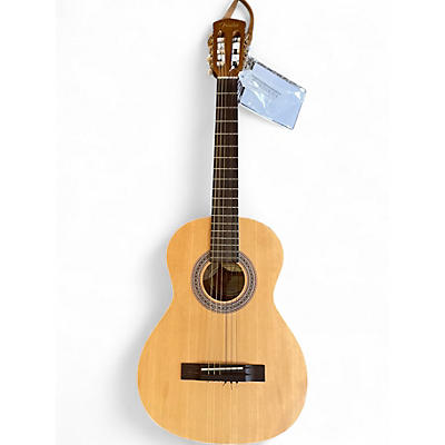 Used Fender MC1 3/4 Size Natural Classical Acoustic Guitar