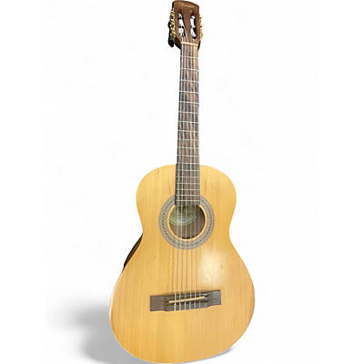 Used Fender MC1 3/4 Size Natural Classical Acoustic Guitar