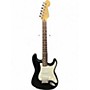 Used Fender MEXICAN STRATOCASTER Black Solid Body Electric Guitar Black