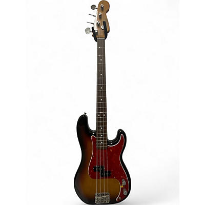 Used Fender MIJ 62 REISSUE PRECISION BASS 3 Color Sunburst Electric Bass Guitar