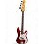 Used Fender MIJ 75TH Anniversary Precision Bass  Candy Apple Red Electric Bass Guitar Candy Apple Red