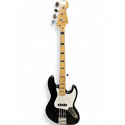 Used Fender MIJ Geddy Lee Signature Jazz Bass Black Electric Bass Guitar