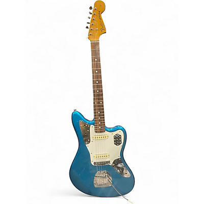 Used Fender MIJ Jaguar Limited Edition Lake Placid Blue Solid Body Electric Guitar