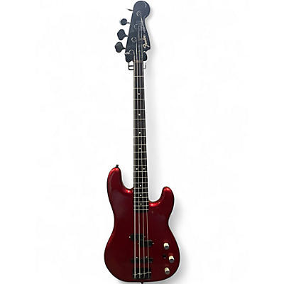 Used Fender MIJ Jazz Bass Special Candy Apple Red Metallic Electric Bass Guitar
