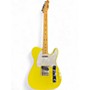 Used Fender MIJ Limited International Color Yellow Solid Body Electric Guitar Yellow