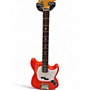 Used Fender MIJ MUSTANG BASS Fiesta Red Electric Bass Guitar Fiesta Red