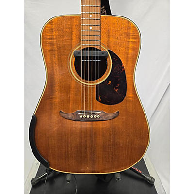 Fender Used Fender MIJ Newporter Natural Acoustic Guitar