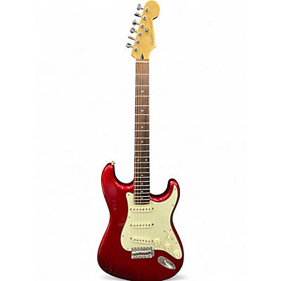 Used Fender MIJ STRATOCASTER 50'S REISSUE CANDY APPLE RED Solid Body Electric Guitar