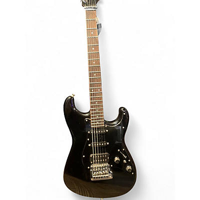 Used Fender MIJ STRATOCASTER Black Solid Body Electric Guitar