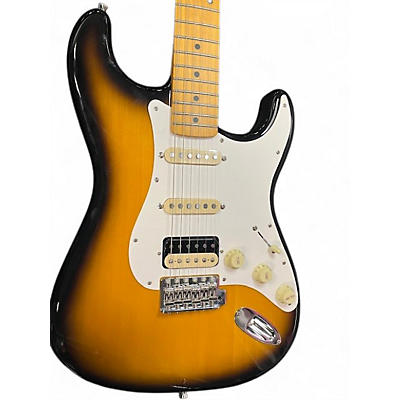 Used Fender MIJ Stratocaster  HSS 2 Tone Sunburst Solid Body Electric Guitar