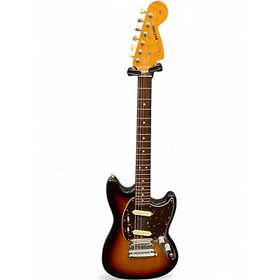 Used Fender MIJ TRADITIONAL 60'S MUSTANG 2 Tone Sunburst Solid Body Electric Guitar
