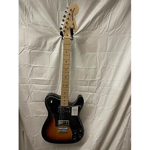 Used Fender MIJ Telecaster Deluxe 2 Tone Sunburst Solid Body Electric Guitar 2 Tone Sunburst