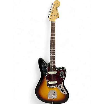 Used Fender MIJ Traditional II Jaguar 3 Color Sunburst Solid Body Electric Guitar
