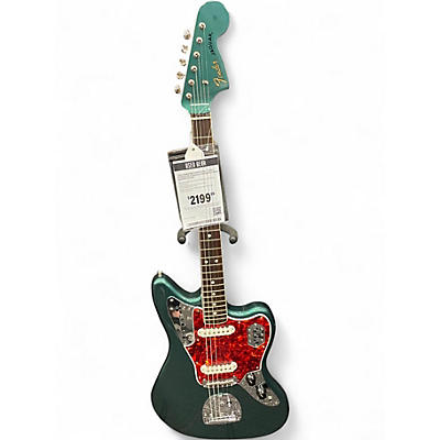 Used Fender MIJ Traditional II Kinko Jazzmaster Sherwood Green Solid Body Electric Guitar