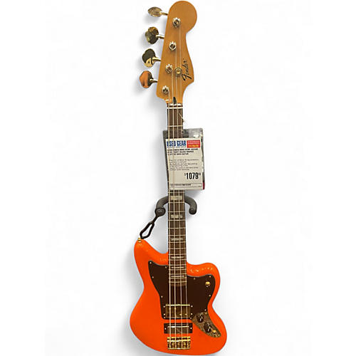 Used Fender MIKE KERR JAGUAR BASS Tiger's Blood Orange Electric Bass Guitar Tiger's Blood Orange
