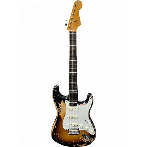 Used Fender MIKE MCCREADY STRAT RW 3 Tone Sunburst Solid Body Electric Guitar 3 Tone Sunburst