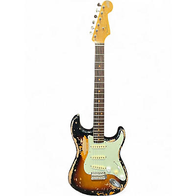 Used Fender MIKE MCCREADY STRATOCASTER 2 Tone Sunburst Solid Body Electric Guitar