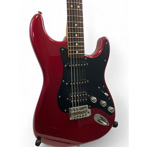 Fender Used Fender MIM Fat Stratocaster Candy Apple Red Solid Body Electric Guitar Candy Apple Red