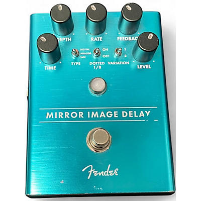 Used Fender MIRROR IMAGE DELAY Effect Pedal