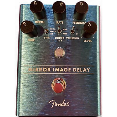 Used Fender MIRROR IMAGE DELAY Effect Pedal