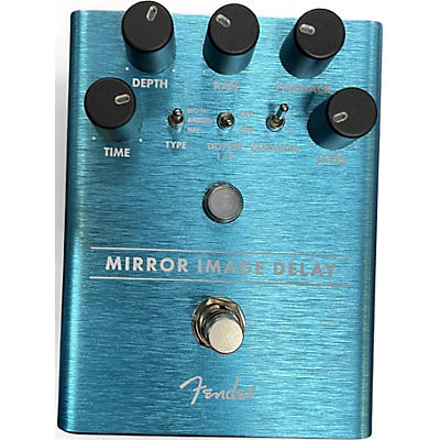 Used Fender MIRROR IMAGE DELAY Effect Pedal