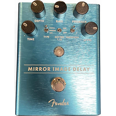 Used Fender MIRROR IMAGE DELAY Effect Pedal