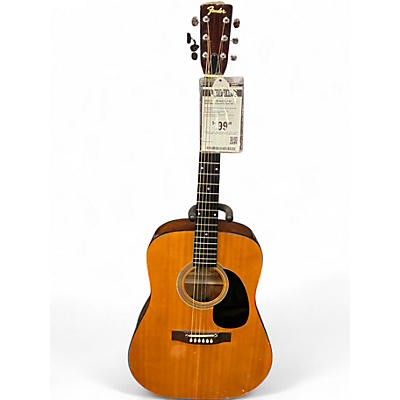 Used Fender MODEL F-03 Natural Acoustic Guitar