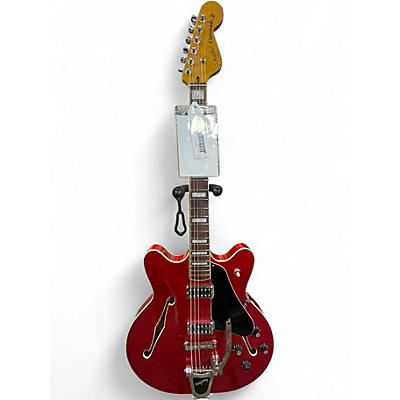 Used Fender MODERN PLAYER CORONADO CANDY APPLE RED  Hollow Body Electric Guitar