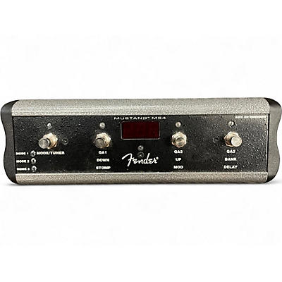 Used Fender MS4 Mustang 4-button foot controller Pedal