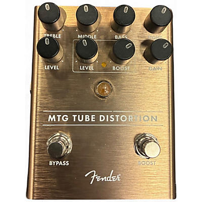 Used Fender MTG TUBE DISTORTION Effect Pedal