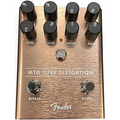 Used Fender MTG TUBE DISTORTION Effect Pedal
