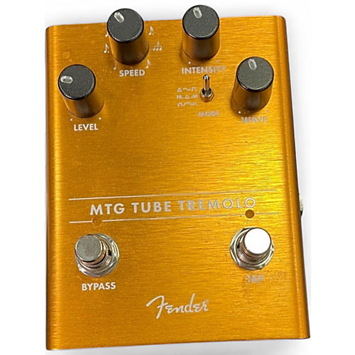 Used Fender MTG TUBE TREMELO Effect Pedal