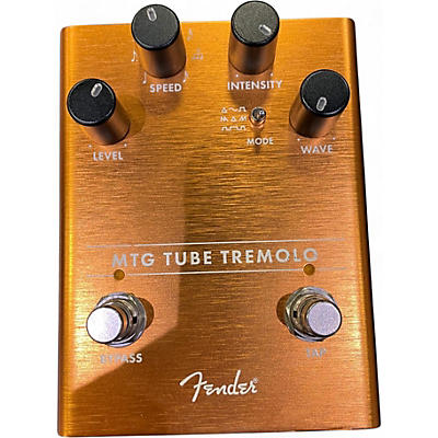 Used Fender MTG TUBE TREMOLO Effect Pedal