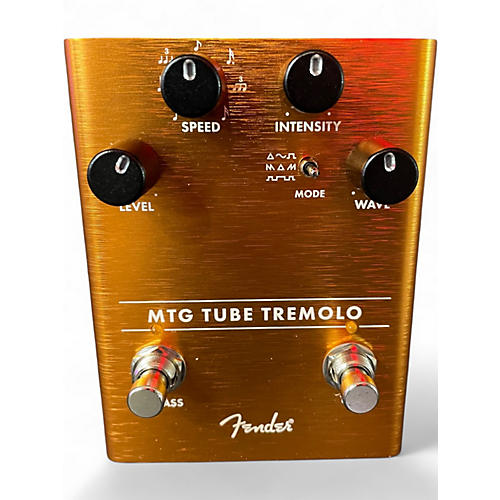 Used Fender MTG TUBE TREMOLO Effect Pedal